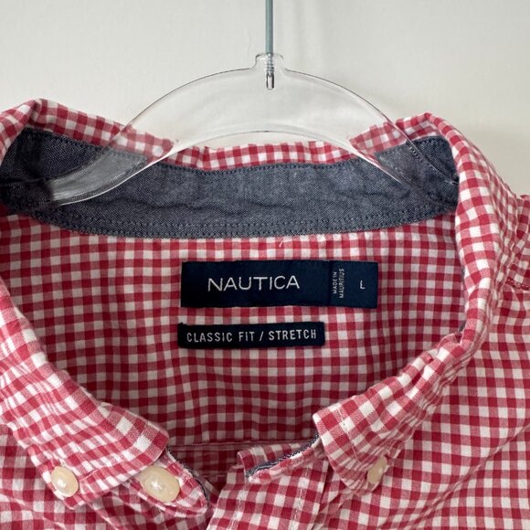 Mens Nautica button down shirt - Picture 2 of 2